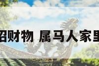 属马人家中招财物 属马人家里放什么招财