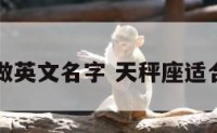 天秤座做英文名字 天秤座适合英文名