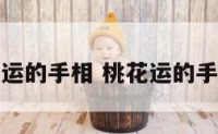 桃花运的手相 桃花运的手相女