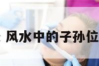 风水子孙健康 风水中的子孙位置放什么最好