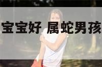 属蛇男属羊相宝宝好 属蛇男孩和属羊女孩婚配怎么样