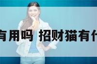 招财猫有用吗 招财猫有什么作用