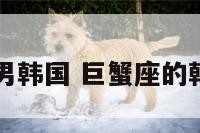 巨蟹座明星男韩国 巨蟹座的韩国明星女生