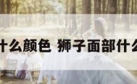 狮子面部什么颜色 狮子面部什么颜色好看