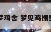 周公解梦鸡舍 梦见鸡棚里都是鸡