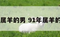 91年属羊的男 91年属羊的男人