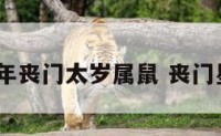 2016年丧门太岁属鼠 丧门星太岁