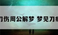 刀伤周公解梦 梦见刀痕