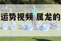 2018属龙运势视频 属龙的2018年运势