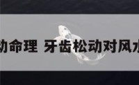 牙齿松动命理 牙齿松动对风水的影响