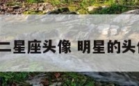 明星的十二星座头像 明星的头像有哪些?
