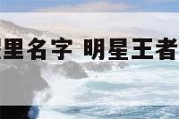 明星王者荣耀里名字 明星王者荣耀名字大全最新