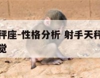 射手座天秤座-性格分析 射手天秤有一种不一样的感觉