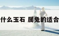 属兔人佩戴什么玉石 属兔的适合戴什么玉石