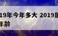 属猴2019年今年多大 2019属猴的年份表及年龄