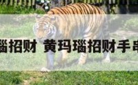 黄玛瑙招财 黄玛瑙招财手串真品