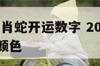 2019年生肖蛇开运数字 2019年属蛇人的幸运颜色