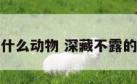 深藏不露是什么动物 深藏不露的是哪个动物