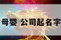 公司起名字母婴 公司起名字母婴店好吗