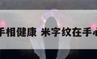 米字纹手相健康 米字纹在手心里好吗