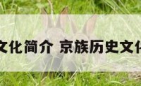 京族文化简介 京族历史文化沿革