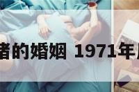 1971属猪的婚姻 1971年属猪婚姻