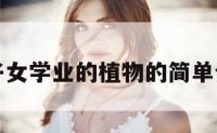 旺子女学业的植物的简单介绍