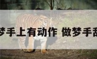 做梦手上有动作 做梦手乱动
