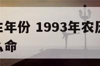 属鸡的出生年份 1993年农历11月初六属鸡是什么命