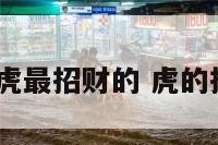 2018属虎最招财的 虎的招财生肖
