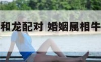 婚姻属相牛和龙配对 婚姻属相牛和龙配对怎么样