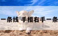 手相右手一条线 手相右手一条线是什么