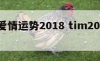 tim爱情运势2018 tim2021年爱情