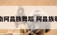 云南阿昌族舞蹈 阿昌族歌曲