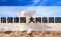 拇指健康圆 大拇指圆圆的