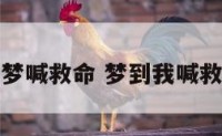 解梦喊救命 梦到我喊救命