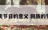 回族传统节日的意义 回族的节日寓意