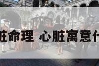 心脏命理 心脏寓意什么