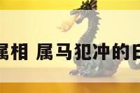 属马犯向的属相 属马犯冲的日子怎么化解