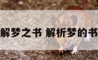 解梦之书 解析梦的书
