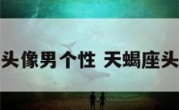天蝎座头像男个性 天蝎座头像帅气