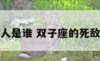 双子座的敌人是谁 双子座的死敌是什么星座