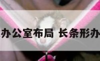 长条形个人办公室布局 长条形办公室平面图