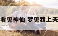 梦见我上天看见神仙 梦见我上天看见神仙了