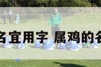 属鸡却水起名宜用字 属鸡的名字带水好吗