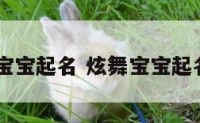 qq炫舞宝宝起名 炫舞宝宝起名怎么取