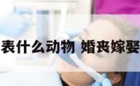 婚丧嫁娶代表什么动物 婚丧嫁娶是什么文化