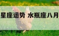 水瓶座八月星座运势 水瓶座八月星座运势如何