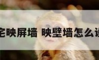 阳宅映屏墙 映壁墙怎么设计