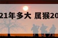 属猴的2021年多大 属猴2021年多大岁数